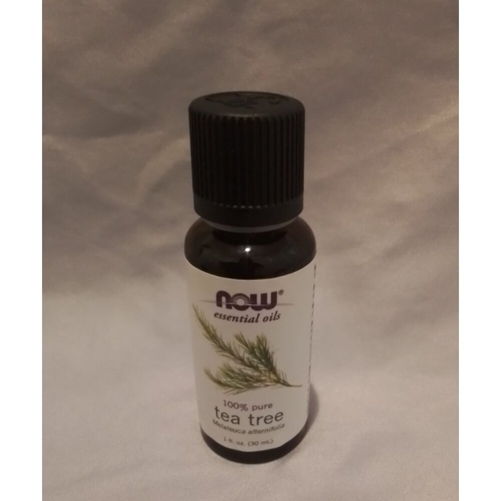 NOW Essential Oils 100% Pure Tea Tree Oil  1 Oz (30 mL) Bottle